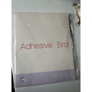 Adhesive Bra Size C New in Package Beige